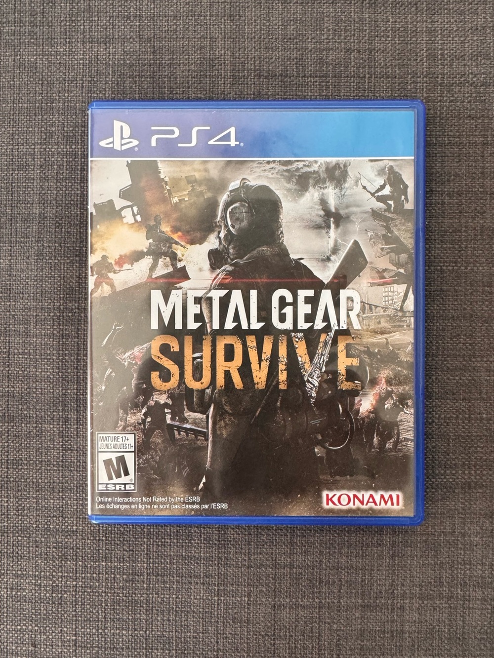 Metal Gear Survive Sony PS4 Game Complete Playstation 4